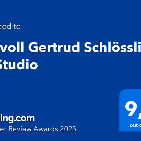 Stilvoll Gertrud Schloessli 1 Zi Studio St. Gallen Zewnętrze zdjęcie